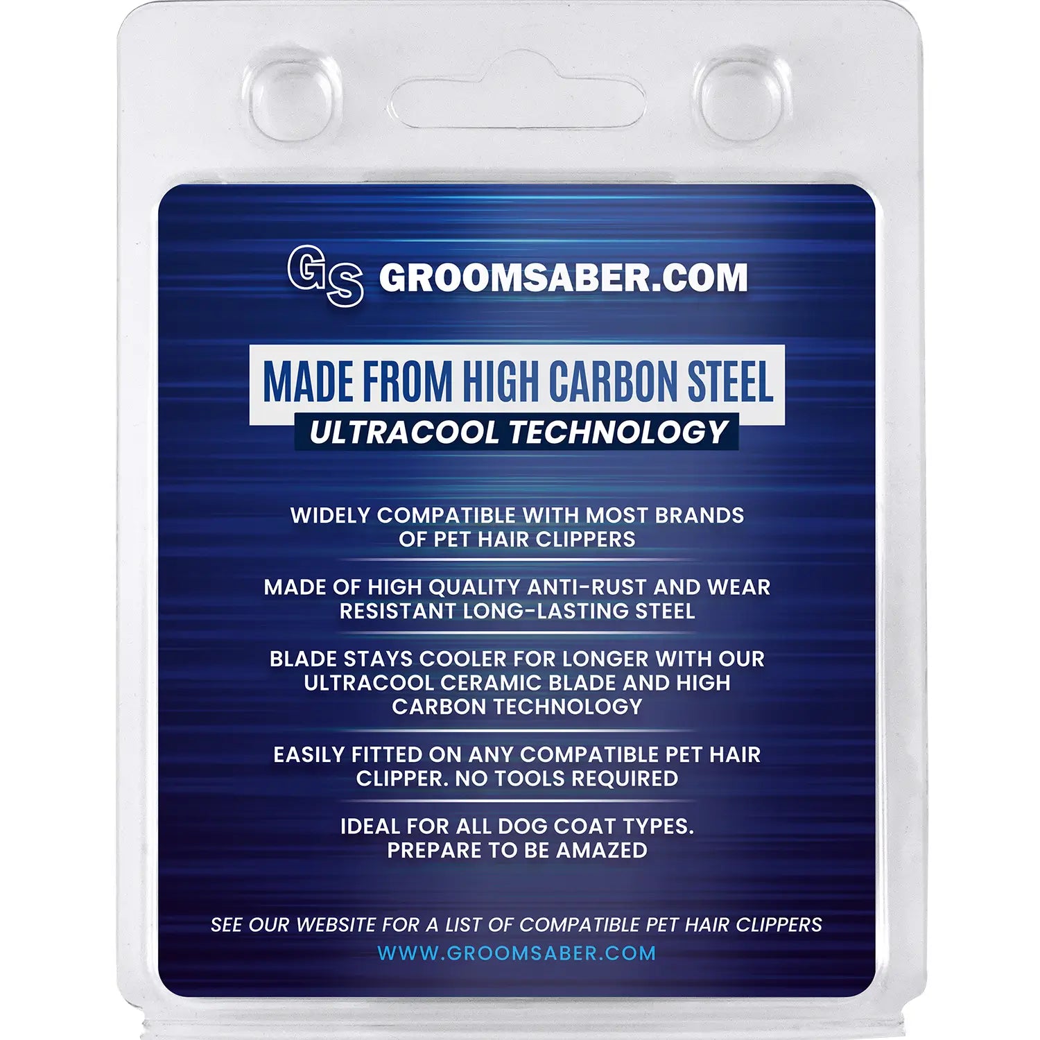 10# Blue Steel Dog Clipper Blade (1.5 mm)